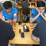 GM Harikrishna und GM Giri