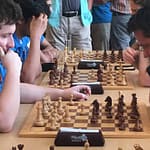 GM Borki Predojevic (links) gegen Branimir Vujic